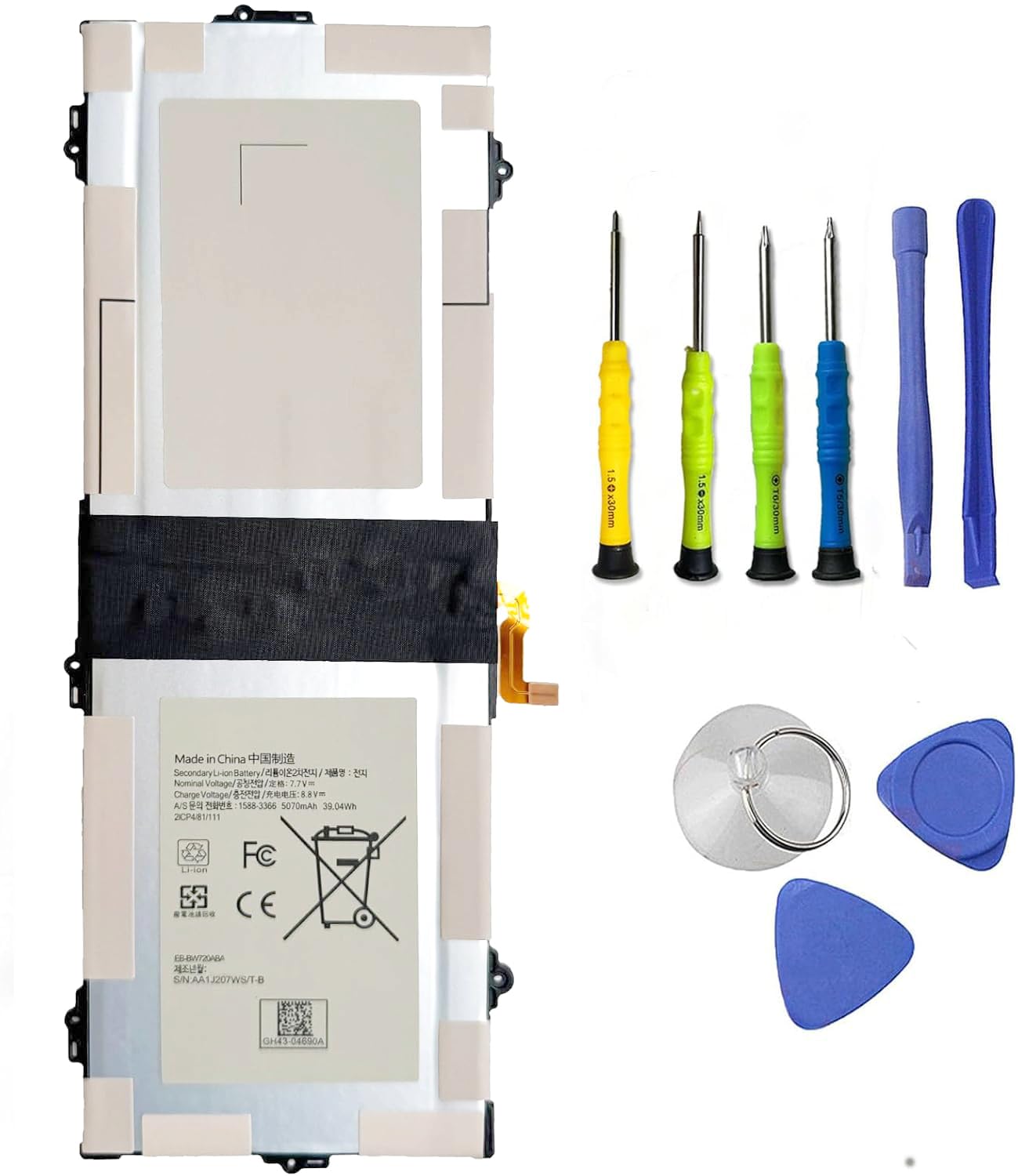 Amazon.com: EB-BW720ABA EB-BW720ABE Battery for Samsung Chromebook